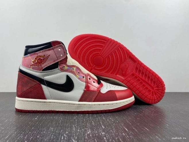 Chep Onekick 1 SPIDER-VERSE THE JORDAN HIGH ACROSS SPIDER-MAN DV1748-601 OG 0813